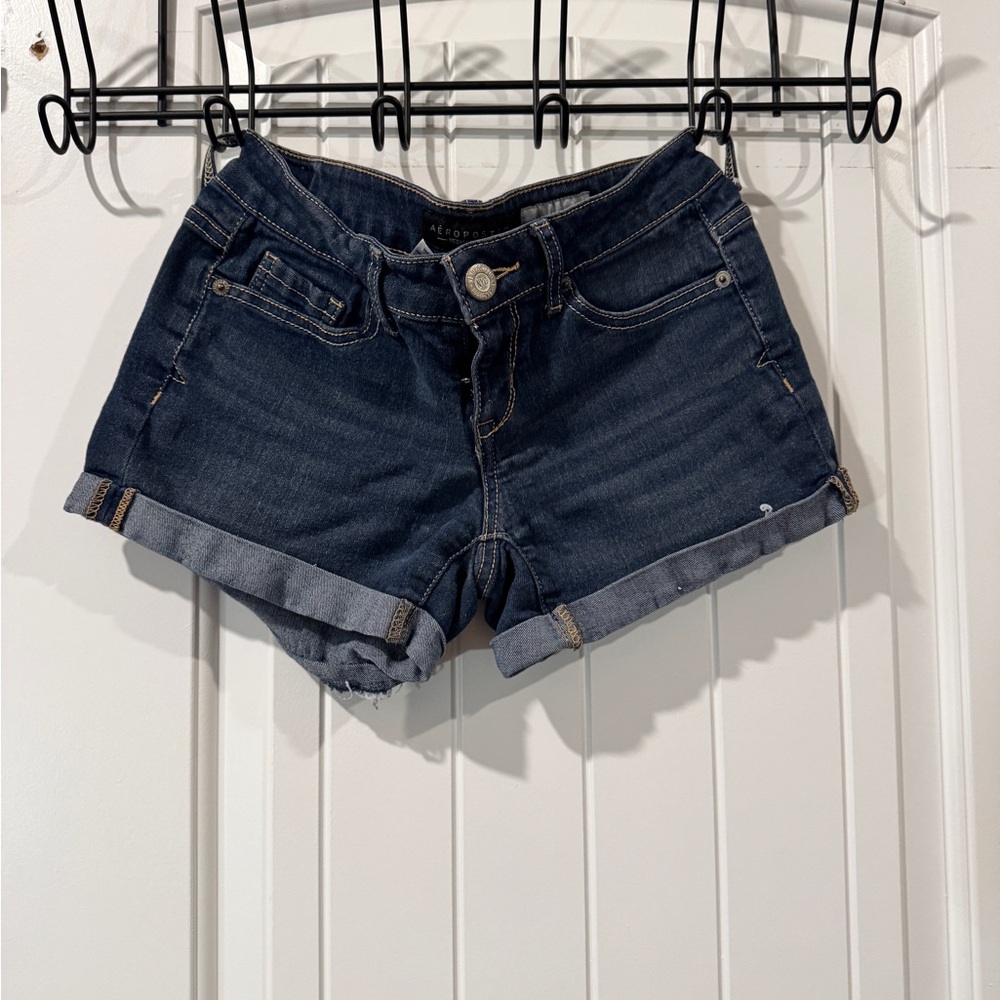 Kendall & Kylie Women's Blue Denim Shorts